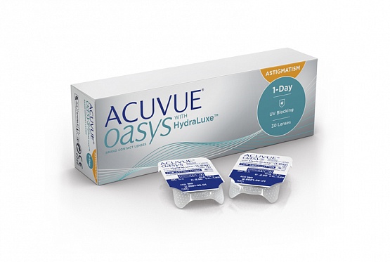 1-DAY ACUVUE Oasys HydraLuxe for astigmatism (30) 8.5  ( 2)